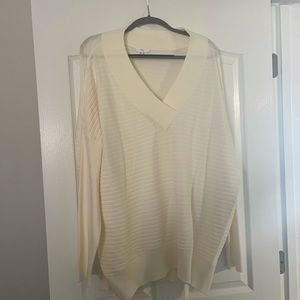 Cream sweater